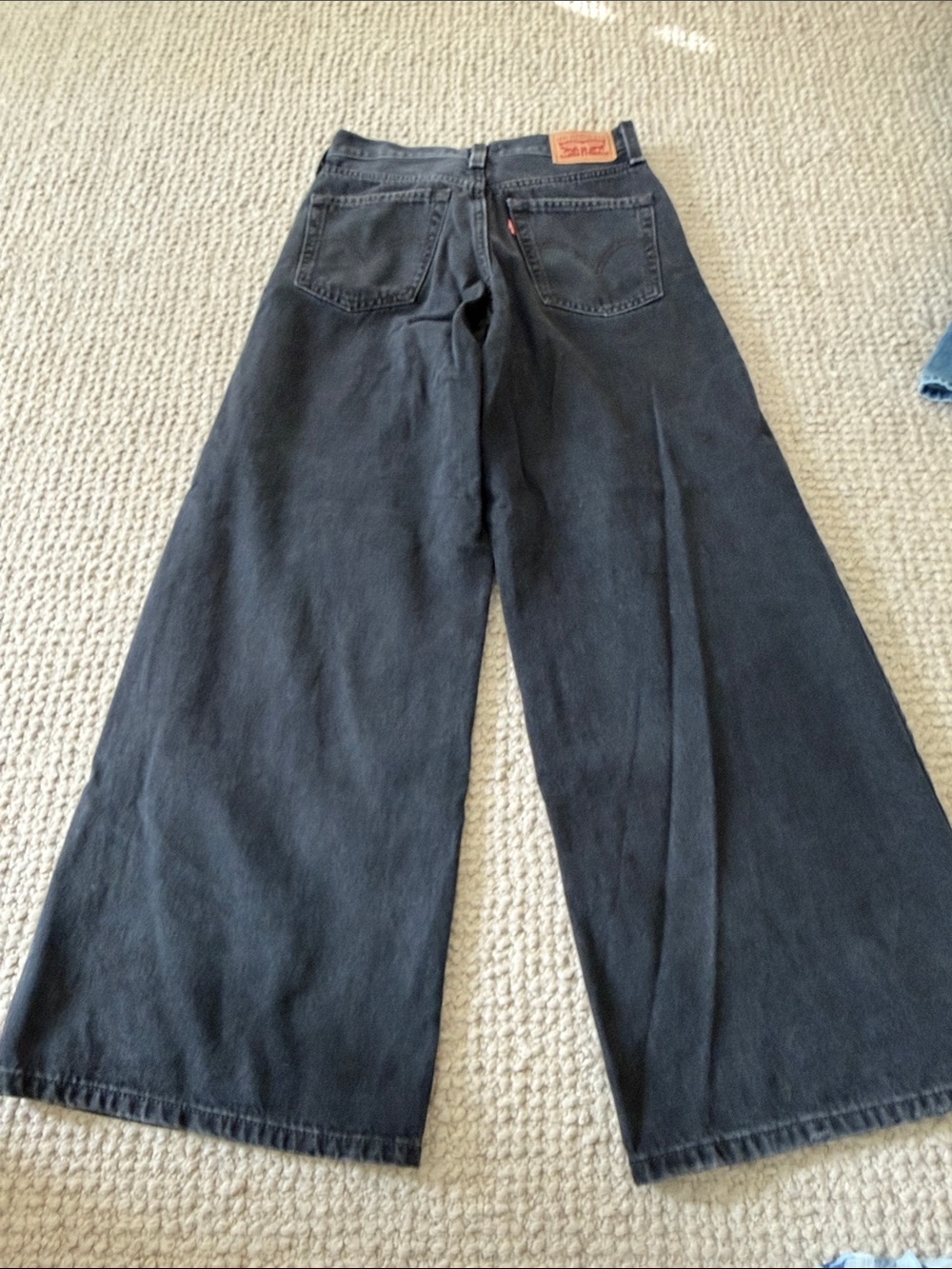 Levi's Black 94’ Baggy Wide Leg Jeans - Picture 5 of 5